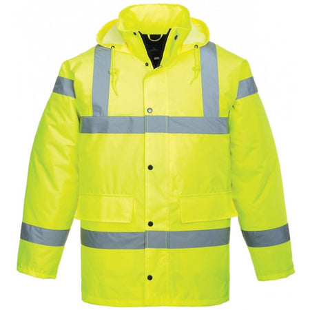 Hi-Vis Traffic Jacket - Yellow - Medium