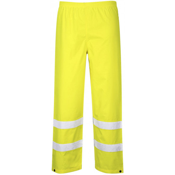Hi-Vis Traffic Trousers - Yellow - X Large