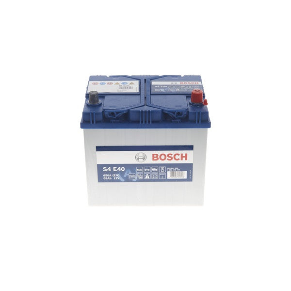Bosch S4E40 Battery  - 12V - 65Ah - 650CCA
