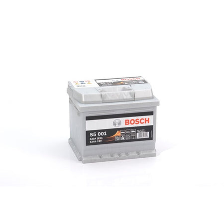 Bosch S5001 Battery  - 12V - 52Ah - 520CCA