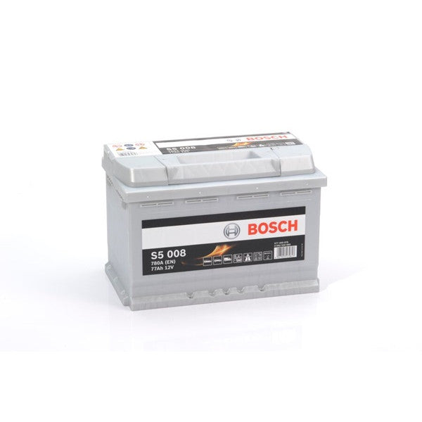Bosch S5008 Battery  - 12V - 77Ah - 780CCA