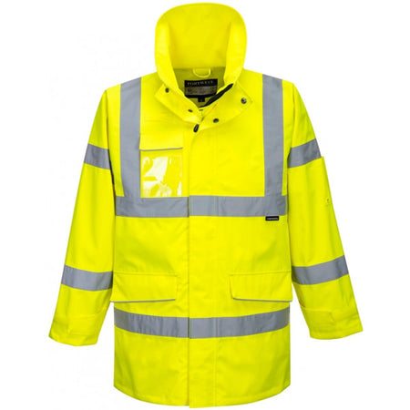 Hi-Vis Extreme Parka Jacket - Yellow - Large