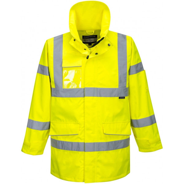 Hi-Vis Extreme Parka Jacket - Yellow - Medium