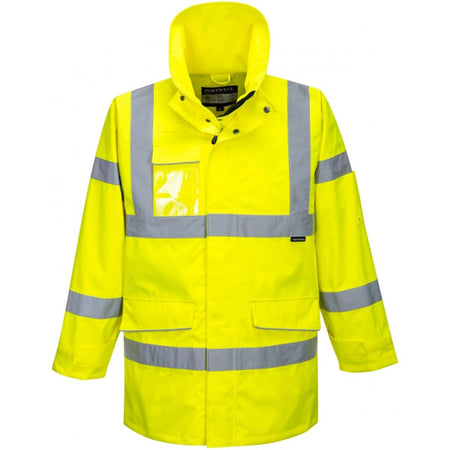 Hi-Vis Extreme Parka Jacket - Yellow - Small