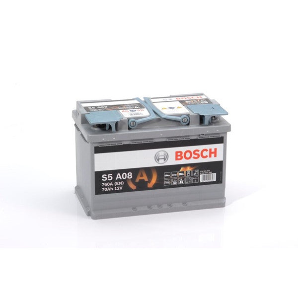 Bosch S5A08 Battery  - 12V - 70Ah - 760CCA
