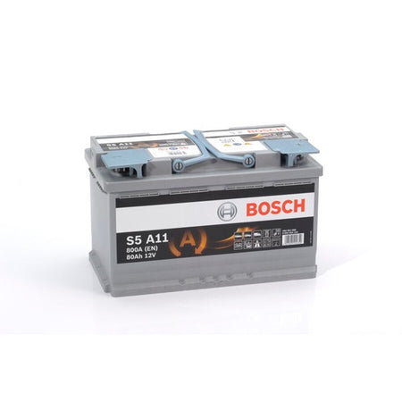 Bosch S5A11 Battery  - 12V - 80Ah - 800CCA