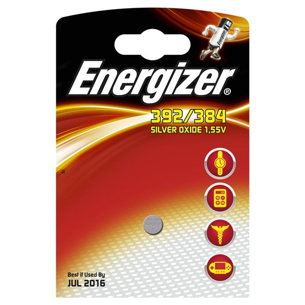 Coin Cell Battery 392/384 - Silver Oxide 1.55V