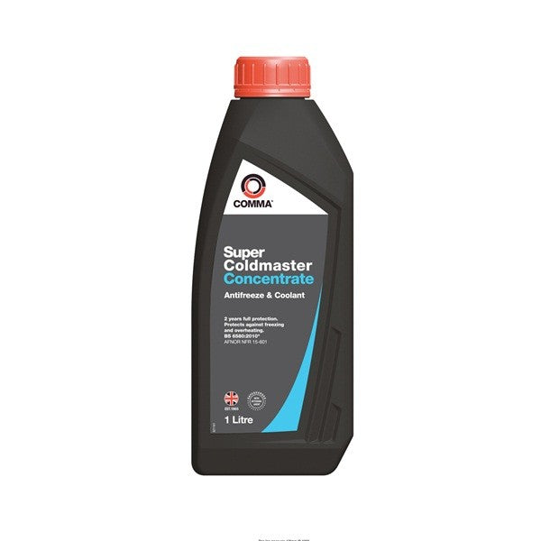 Comma Super Coldmaster Antifreeze & Coolant - Concentrated - 1 Litre