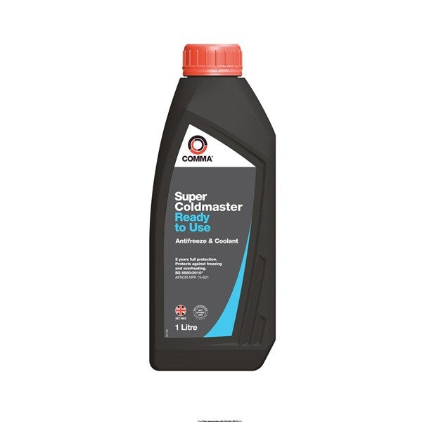 Comma Super Coldmaster Antifreeze & Coolant - Ready To Use - 1 Litre
