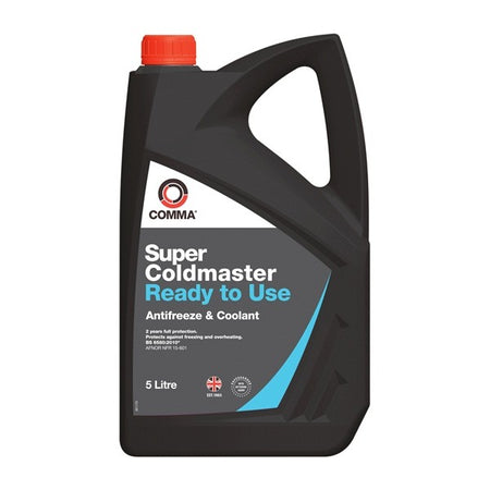 Comma Super Coldmaster Antifreeze & Coolant - Ready To Use - 5 Litre