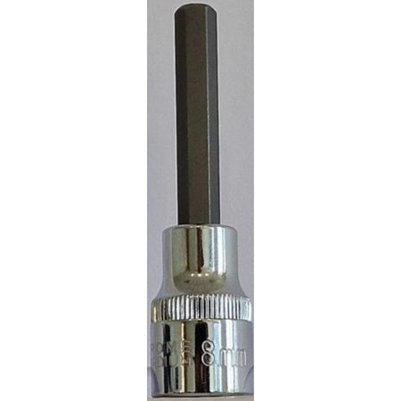 1/2DR 8MM Hex Bit Socket 80MM Long