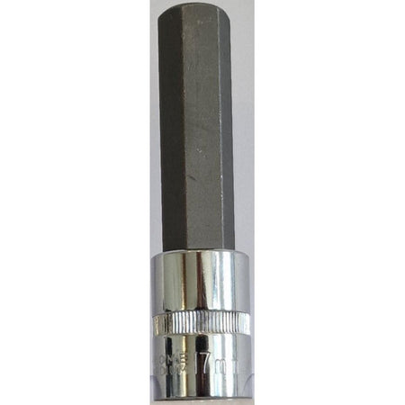 1/2DR 17MM Hex Bit Sckt 100MM Long