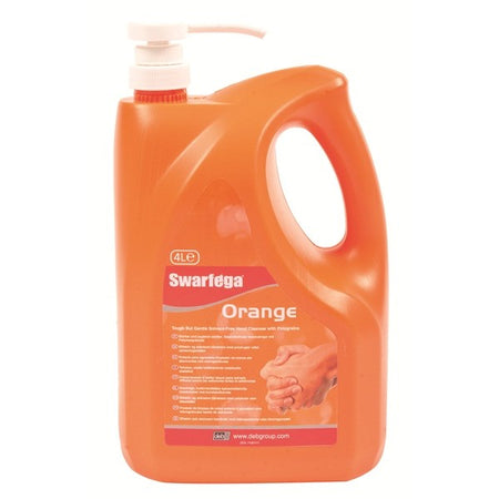 Swarfega Orange Hand Cleaner - 4 Litre Pump