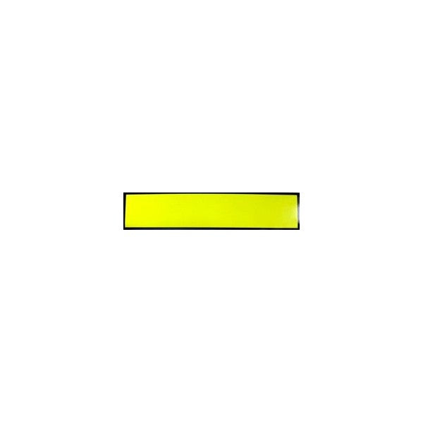 Outdoor Vinyl Sticker - Non Reflective Yellow Panel