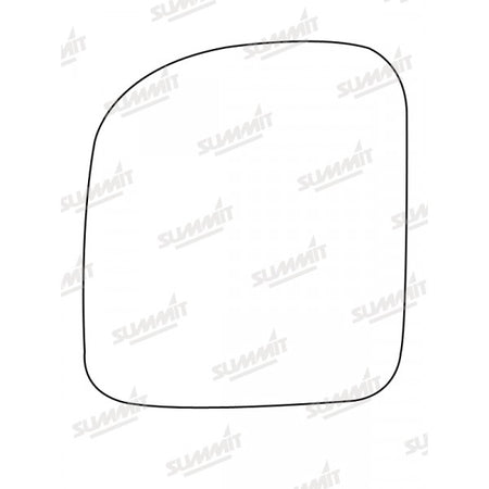 Mirror Glass Replacement - OEM Style With Base Plate