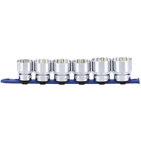 Standard Socket Set - Metric - 1/2in. Dr - 12 Pt - 6 Piece
