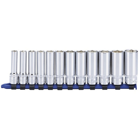 Socket Set - Deep - Metric - 3/8in. Dr - 12 Piece