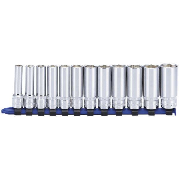 Socket Set - Deep - Metric - 3/8in. Dr - 12 Piece