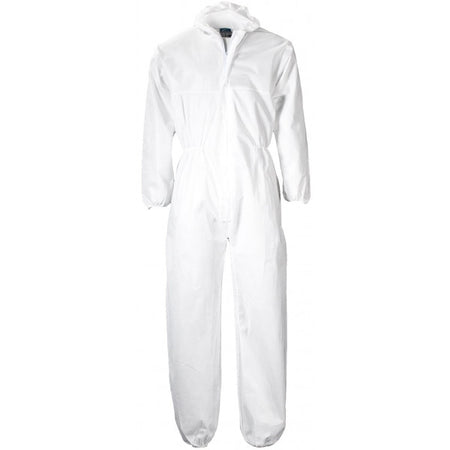 Disposable PP Coverall - White - Large