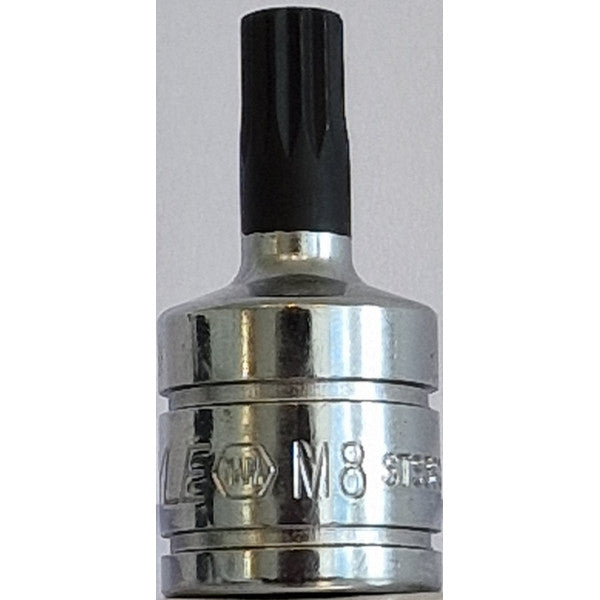 3/8DR M8 Multispline Bit 40MM Long