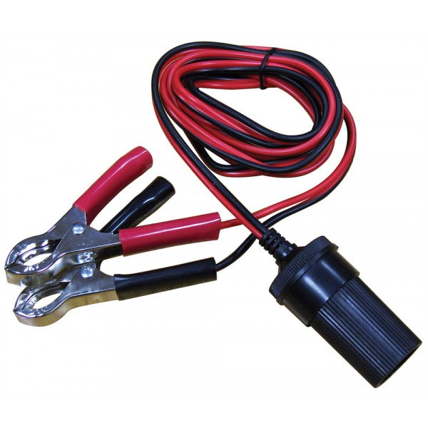 12V Auxillary Socket - Crocodile Clips