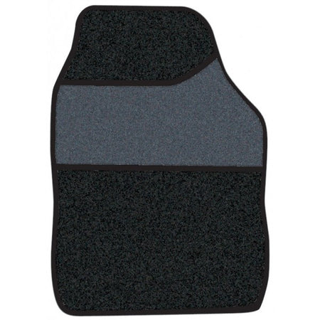 Standard Universal Mat Set - Velour - Black/Black Binding - 4 Piece