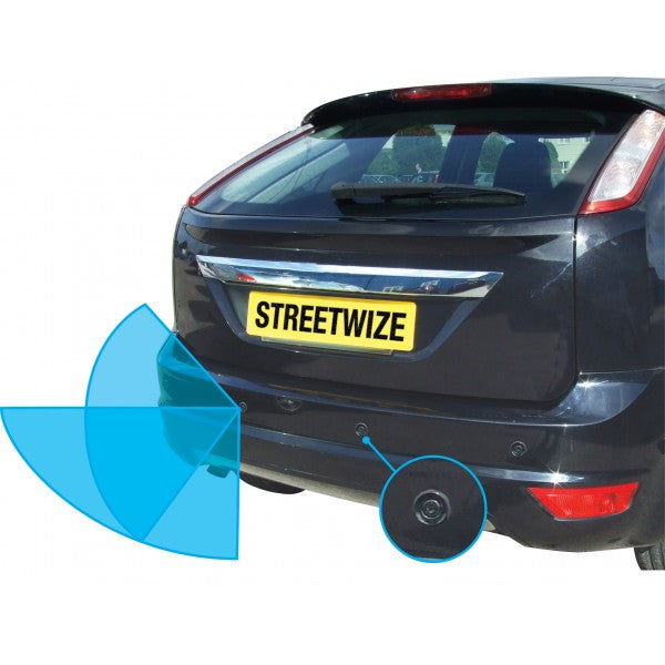 Reverse Parking System with Audio Warning & LED Display