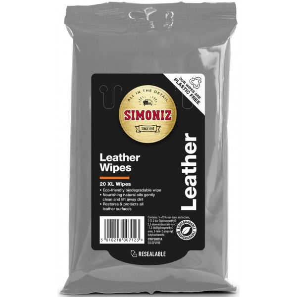 Leather Wipes - Pack Of 20