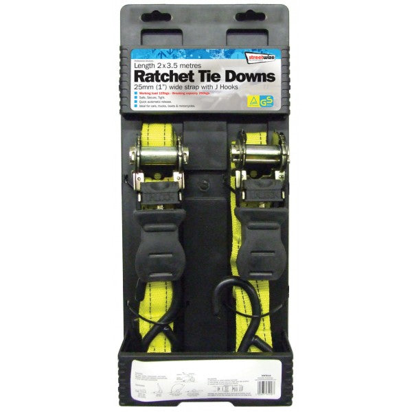 Heavy Duty Ratchet Tie Downs