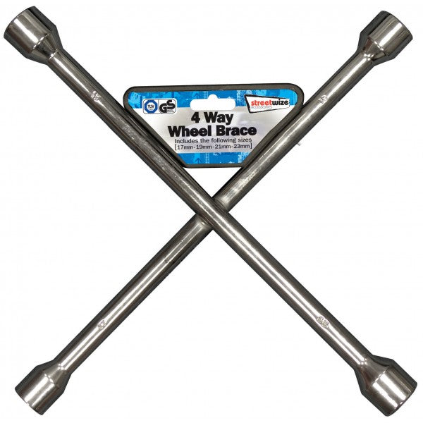 Wheel Brace - 4 Way - Silver