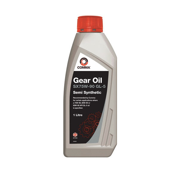 Comma Sx 75W90 Gl-5 High Performance Gear Oil - 1 Litre