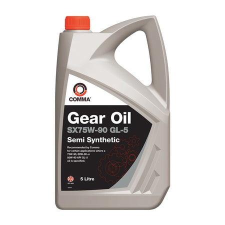 Comma Sx 75W90 Gl-5 High Performance Gear Oil - 5 Litre