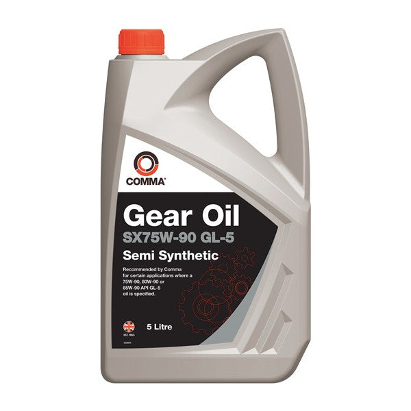 Comma Sx 75W90 Gl-5 High Performance Gear Oil - 5 Litre