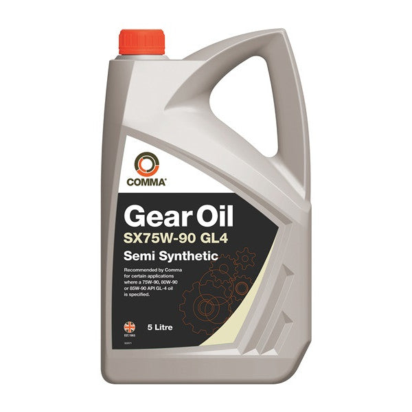 Comma Gear Oil Sx75W90 Gl-4 - 5 Litre