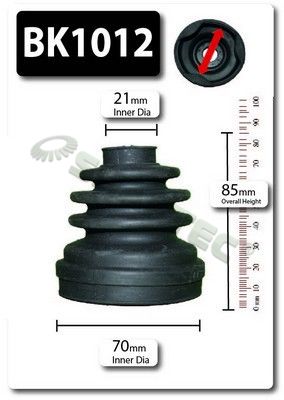 Shaftec BK1012 Bellow Kit, drive shaft - 1