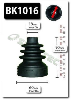 Shaftec BK1016 Bellow Kit, drive shaft - 1