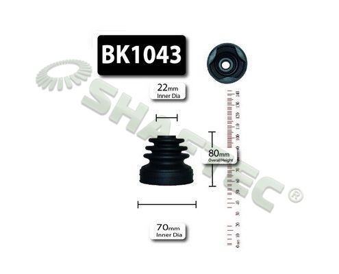 Shaftec BK1043 Bellow Kit, drive shaft - 1