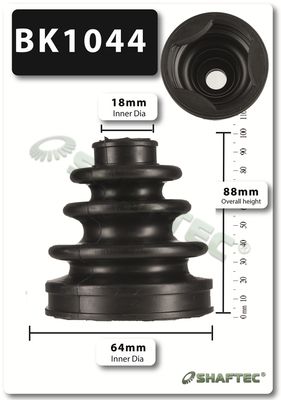Shaftec BK1044 Bellow Kit, drive shaft - 1
