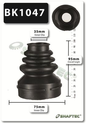 Shaftec BK1047 Bellow Kit, drive shaft - 1