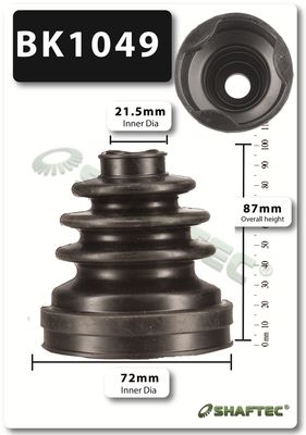 Shaftec BK1049 Bellow Kit, drive shaft - 1