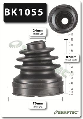 Shaftec BK1055 Bellow Kit, drive shaft - 1