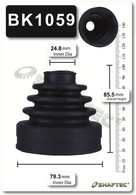 Shaftec BK1059 Bellow Kit, drive shaft - 1