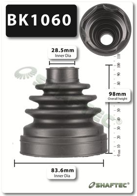 Shaftec BK1060 Bellow Kit, drive shaft - 1