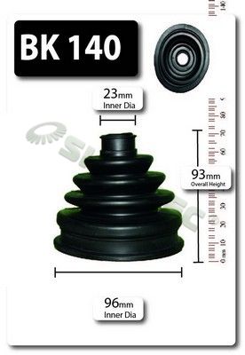 Shaftec BK140 Bellow Kit, drive shaft - 1