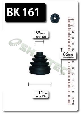 Shaftec BK161 Bellow Kit, drive shaft - 1