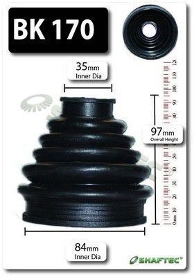 Shaftec BK170 Bellow Kit, drive shaft - 1