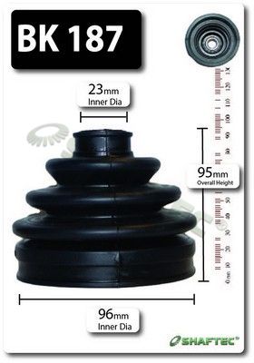 Shaftec BK187 Bellow Kit, drive shaft - 1