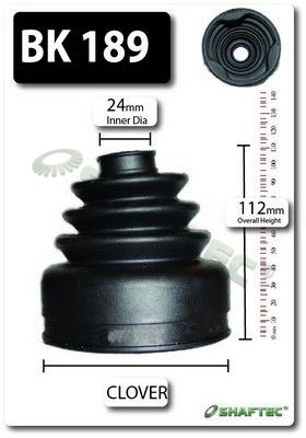 Shaftec BK189 Bellow Kit, drive shaft - 1