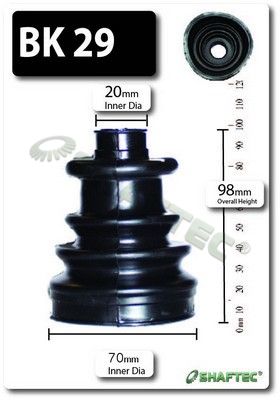 Shaftec BK29 Bellow Kit, drive shaft - 1