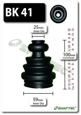 Shaftec BK41 Bellow Kit, drive shaft - 1